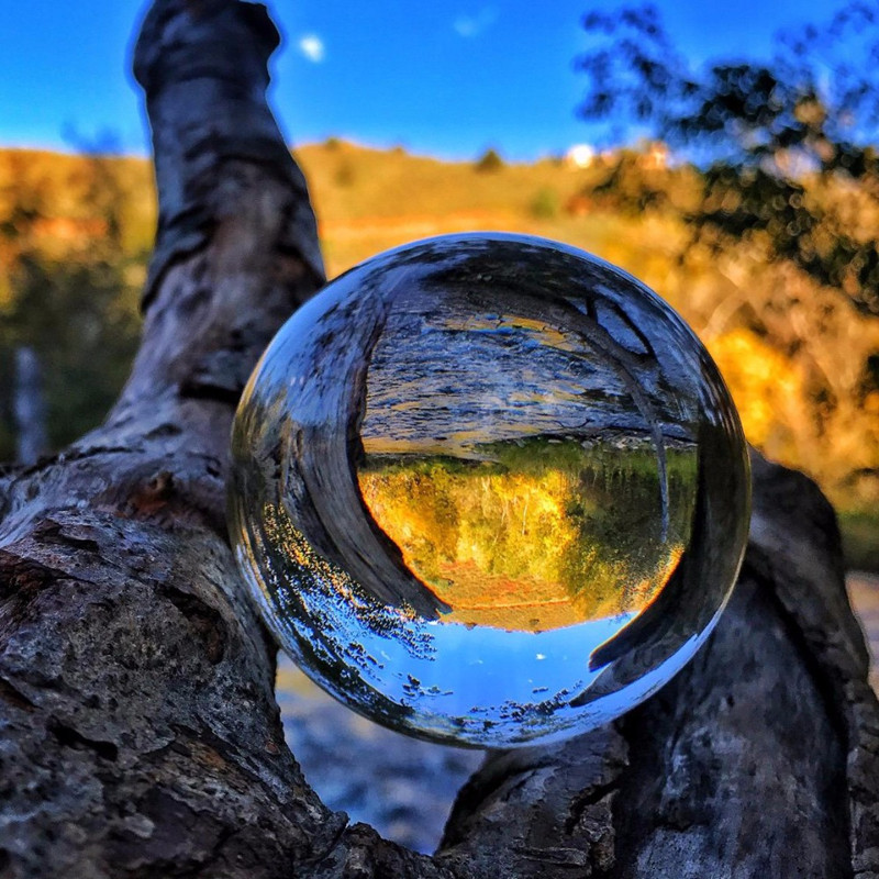 Lens Ball Crystal - ガラス玉の透明なシャンデリアレンズ,写真の装飾,家庭用装飾ボール,30mm-100mm,k9