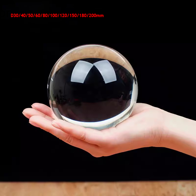 Lens Ball Crystal - K9透明レンズボールクリスタルガラスボールクリスタルボールホルダー、球体写真撮影装飾、家の装飾ボール