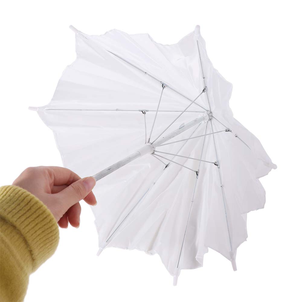 Photography Umbrella Diffuser - 50cm/20インチ撮影用アンブレラ ホワイトソフトライトクロス照明アンブレラ ディフューザー メタルハンドル プロ仕様