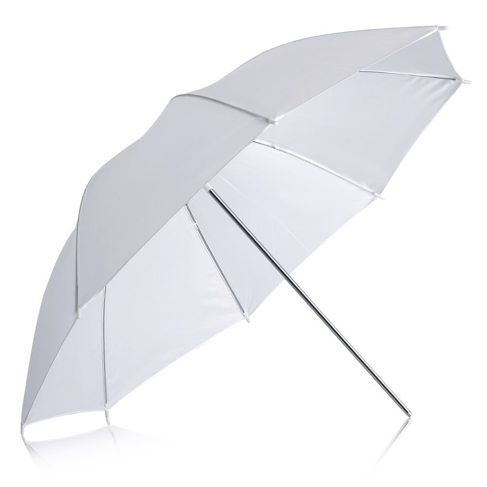 ポータブル20インチホワイトソフト＆ライトトランスルーセント - Photography Umbrella Diffuser のレビューと価格