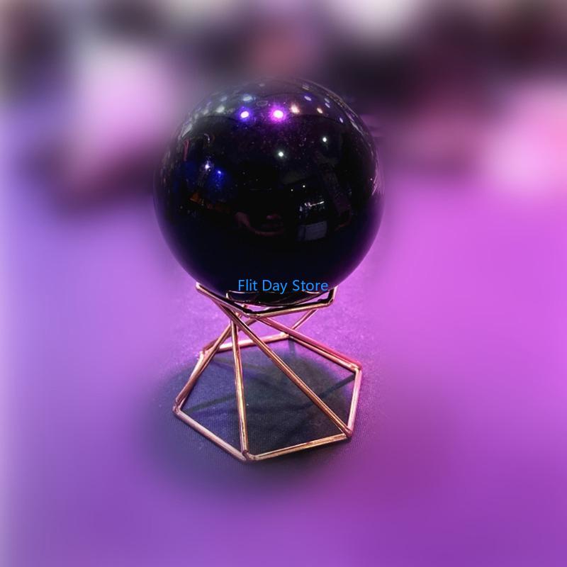 F92C メタルディスプレイスタンドクリスタルガラスレンズボ - Lens Ball Crystal のレビューと価格