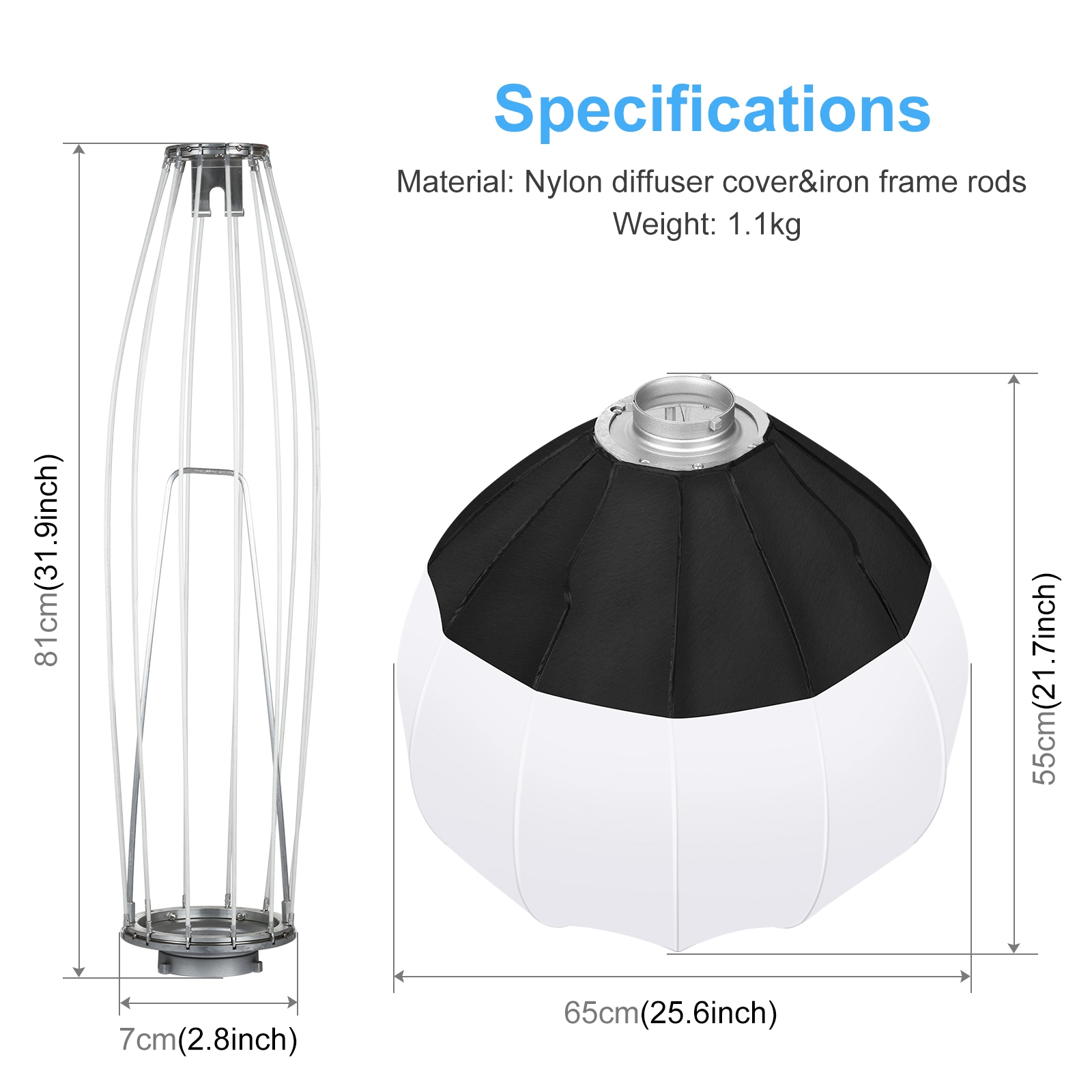 Puluz-折りたたみ式球形フラッシュライト,ソフトボックス - Pop Up Flash Diffuser のレビューと価格