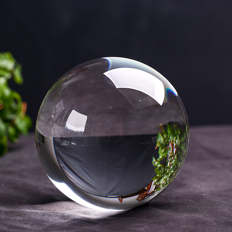 滑らかなK9 30mm-100mmクリアシャンデリアレンズボ - Lens Ball Crystal のレビューと価格