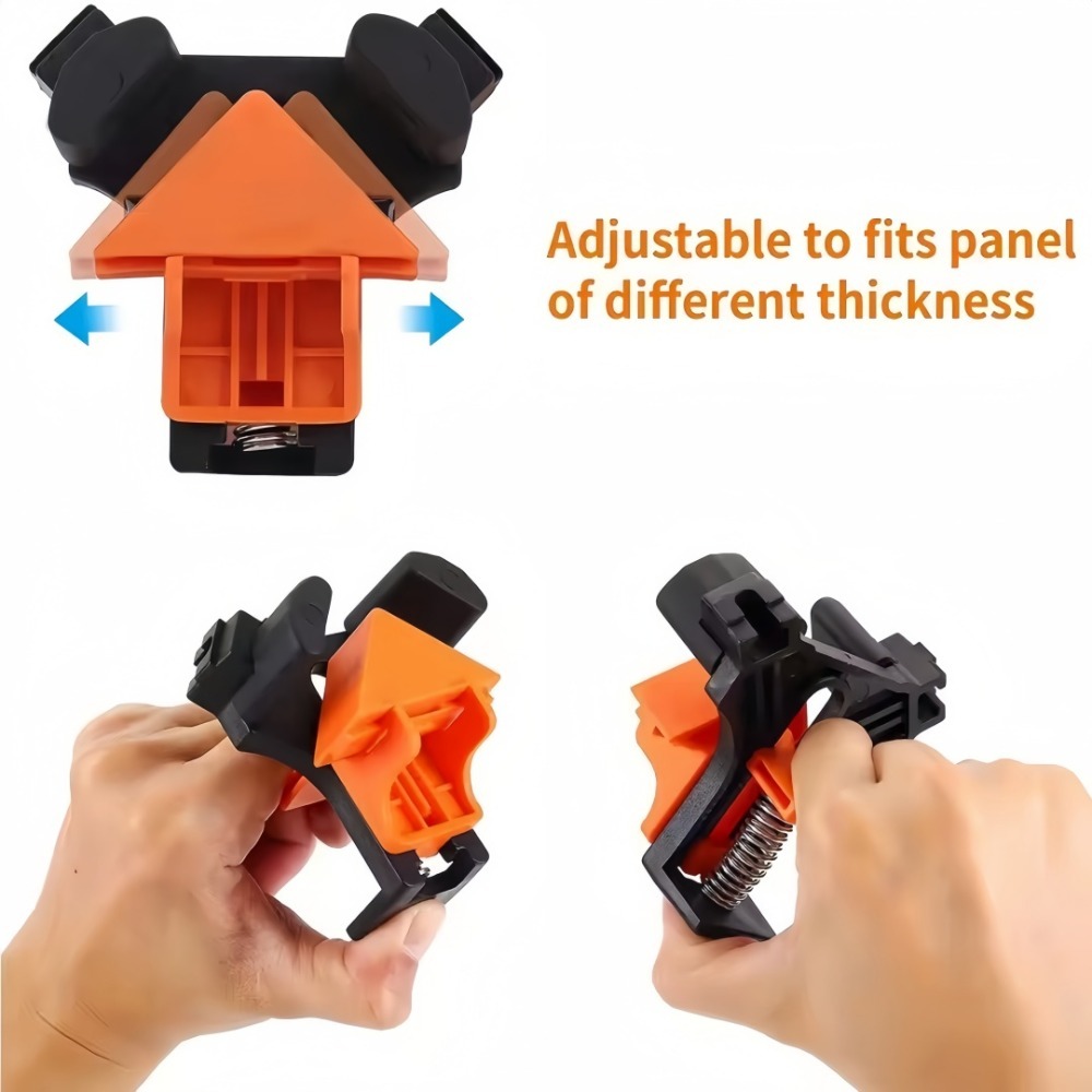 4個 90 °   直角クランプ固定クリップ額縁コーナークラ - Photography Style のレビューと価格