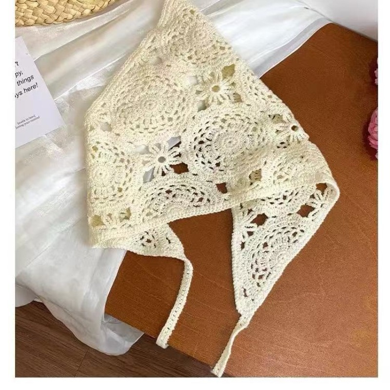 ニット三角ターバンスカーフ手作りかわいい甘い通気性軽量滑り止 - Photography Triangle のレビューと価格