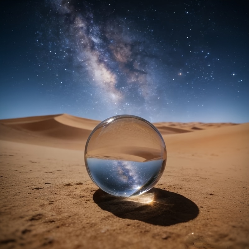 透明なクリスタルボールレンズ、写真撮影用、家の装飾、結婚式の - Lens Ball Crystal のレビューと価格