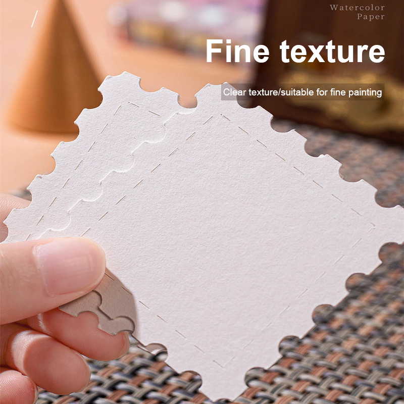 Borrence 25 枚水彩紙 300 グラム細線スタンプ - Photography Fine Art のレビューと価格