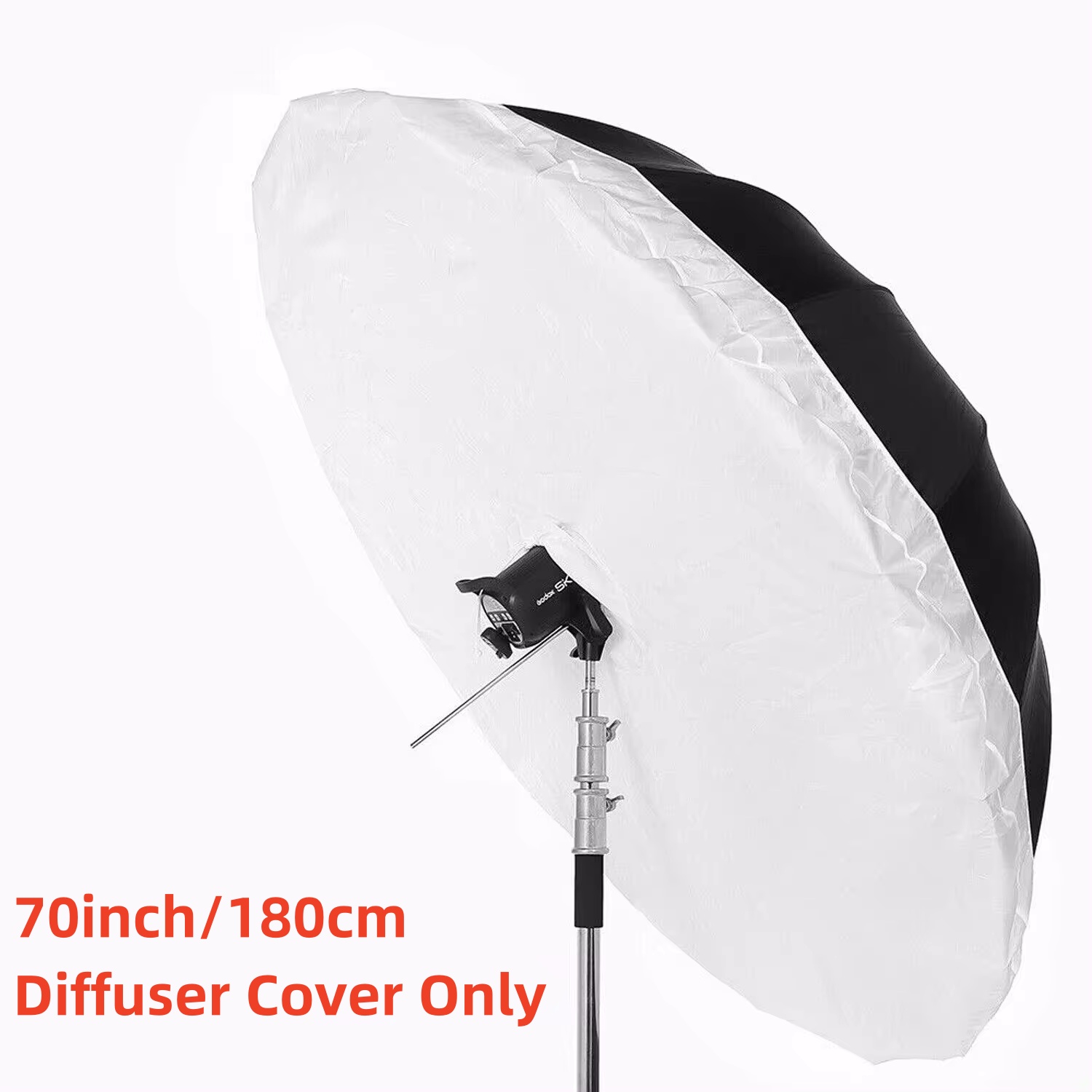 白い生地のソフトボックスライトディフューザーカバーのみ、スタ - Photography Umbrella Diffuser のレビューと価格