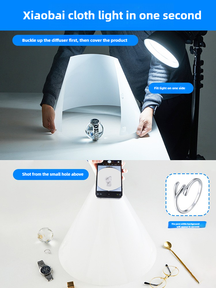 ライトコーン型フォトフラッシュディフューザー、製品拡散写真撮 - Pop Up Flash Diffuser のレビューと価格