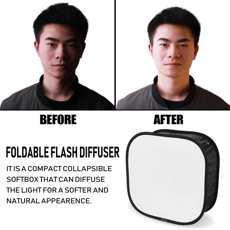 折りたたみ式ミニポータブルフラッシュディフューザー,多機能ソ - Pop Up Flash Diffuser のレビューと価格