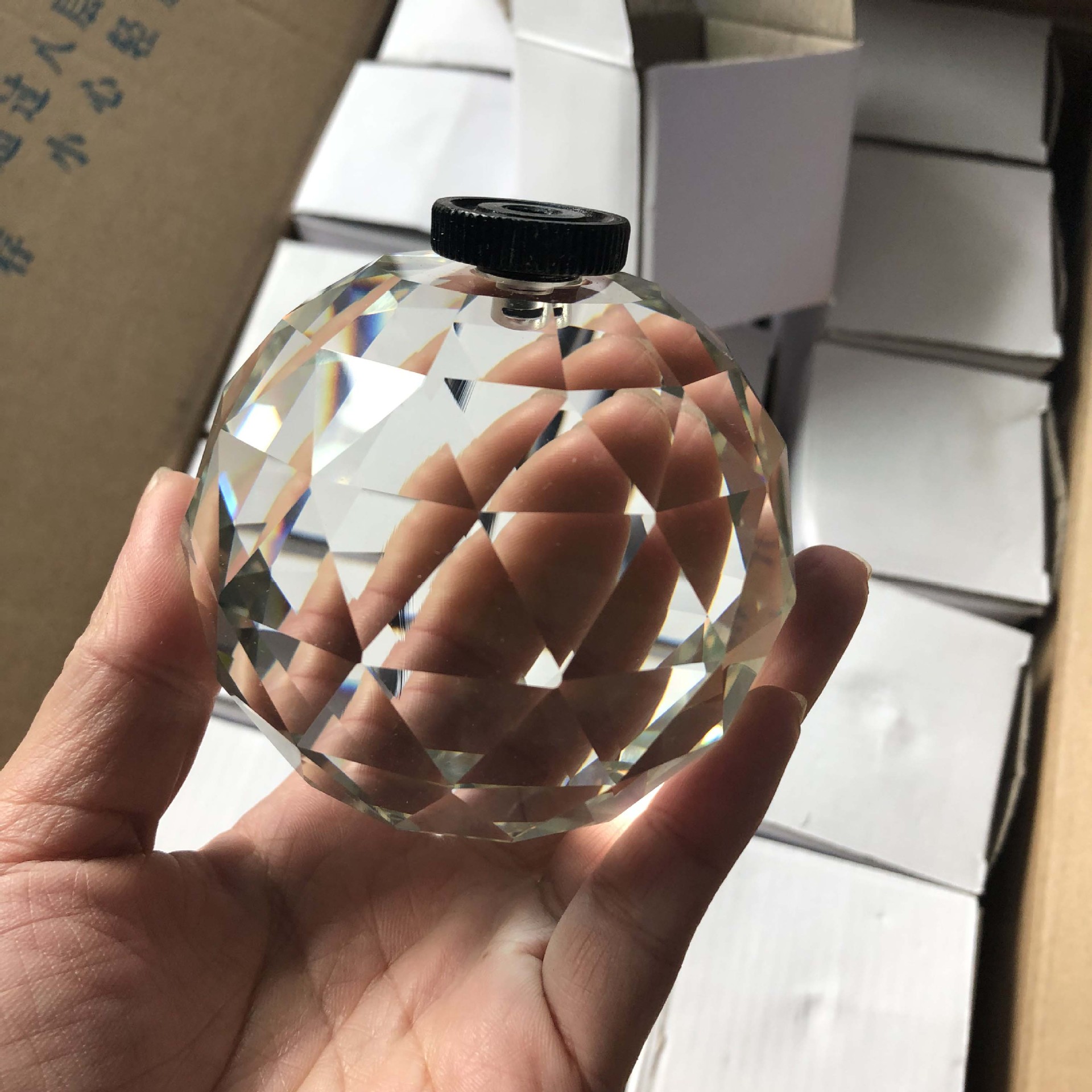 Suncatcherクリスタルボールプリズムdiy写真スタジ - Lens Ball Crystal のレビューと価格