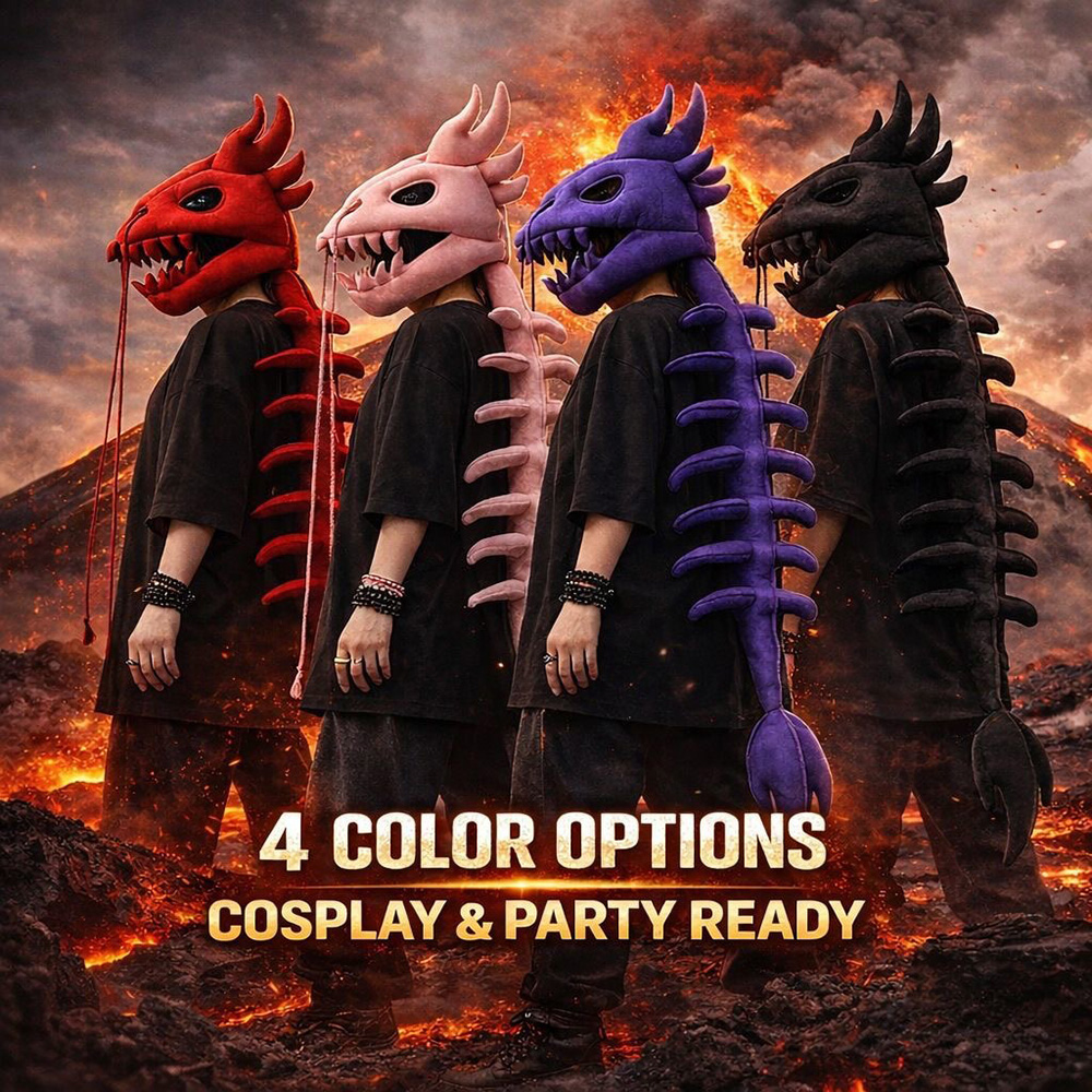 ドラゴンスカルスパインプラッシュフード ロング恐竜スケルトン - Photography Style のレビューと価格