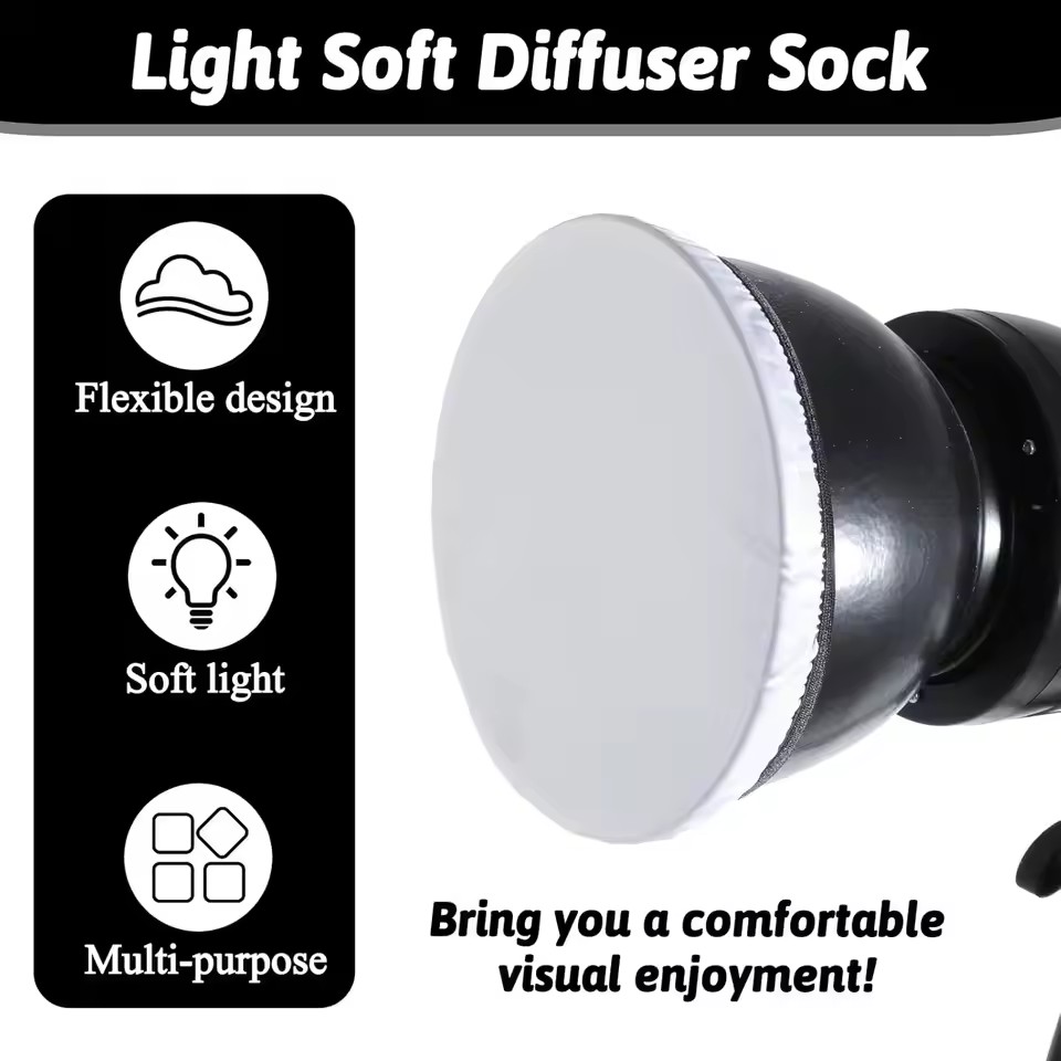 1/3/5/10 個 7 インチ写真撮影ライトソフトディフュ - Pop Up Flash Diffuser のレビューと価格