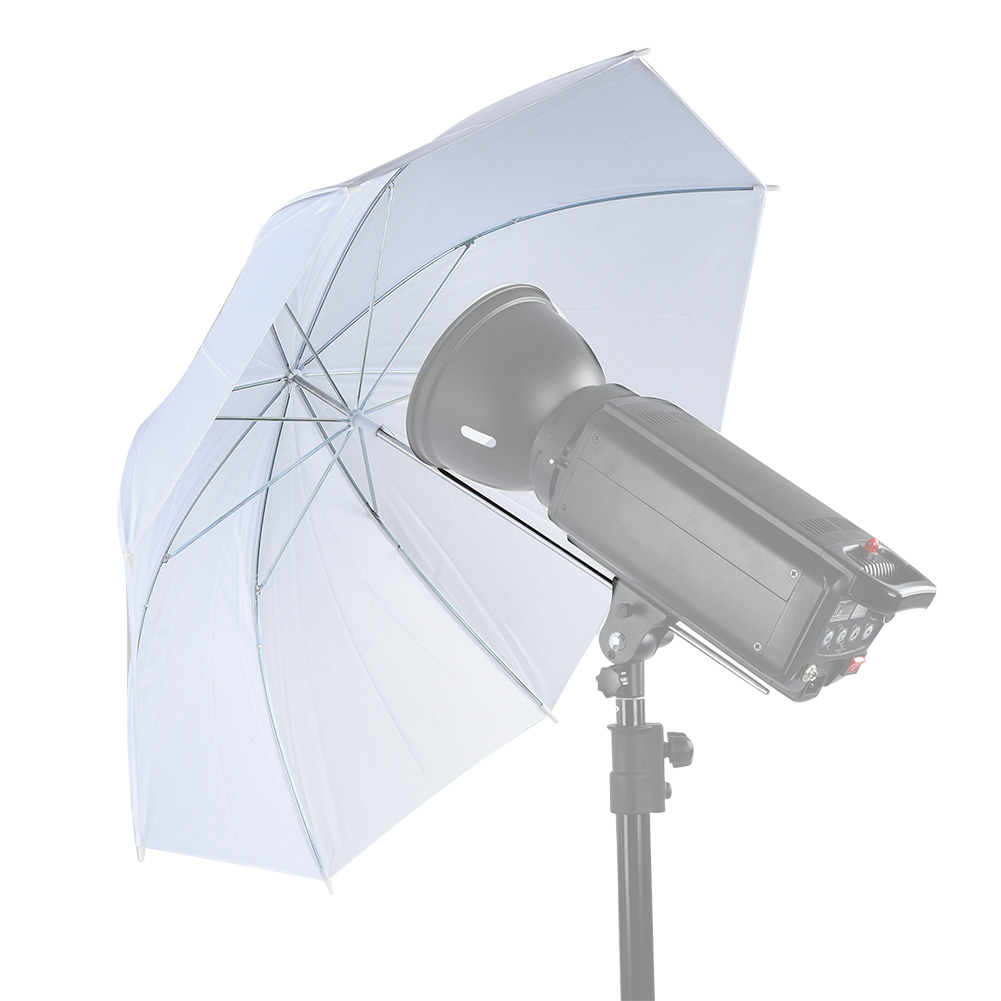 33インチ半透明ホワイトソフトアンブレラ、写真スタジオフラッ - Photography Umbrella Diffuser のレビューと価格