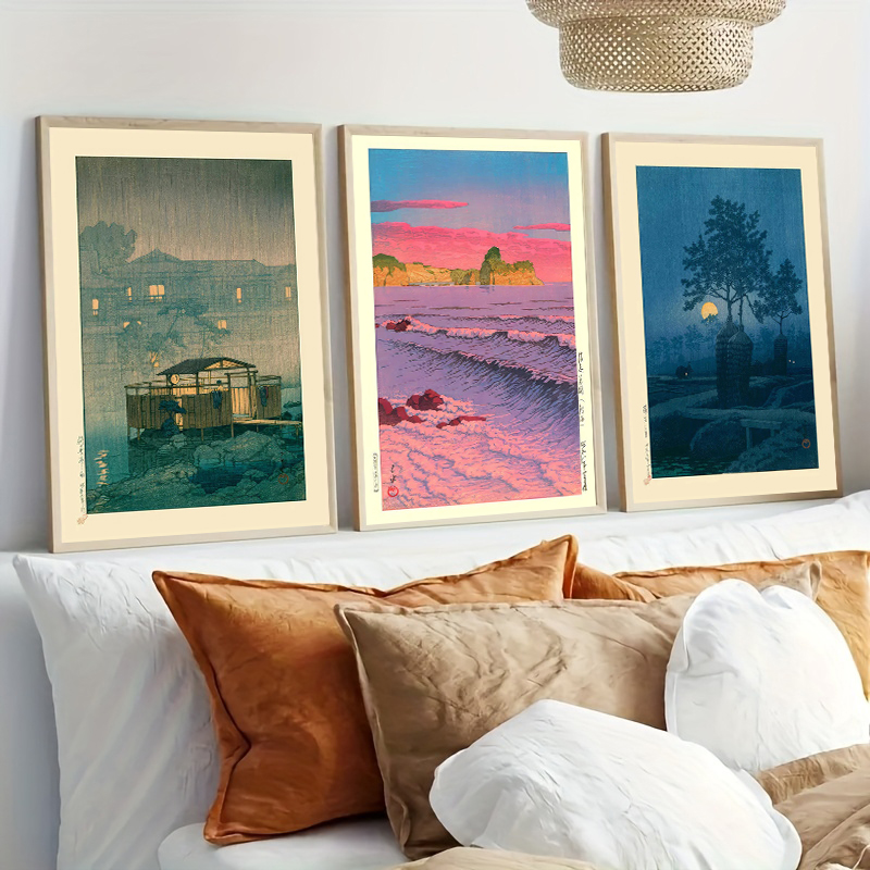 日本河瀬和修樹木道キャンバスプリントアジアアート日の出と夕日 - Photography Angle のレビューと価格