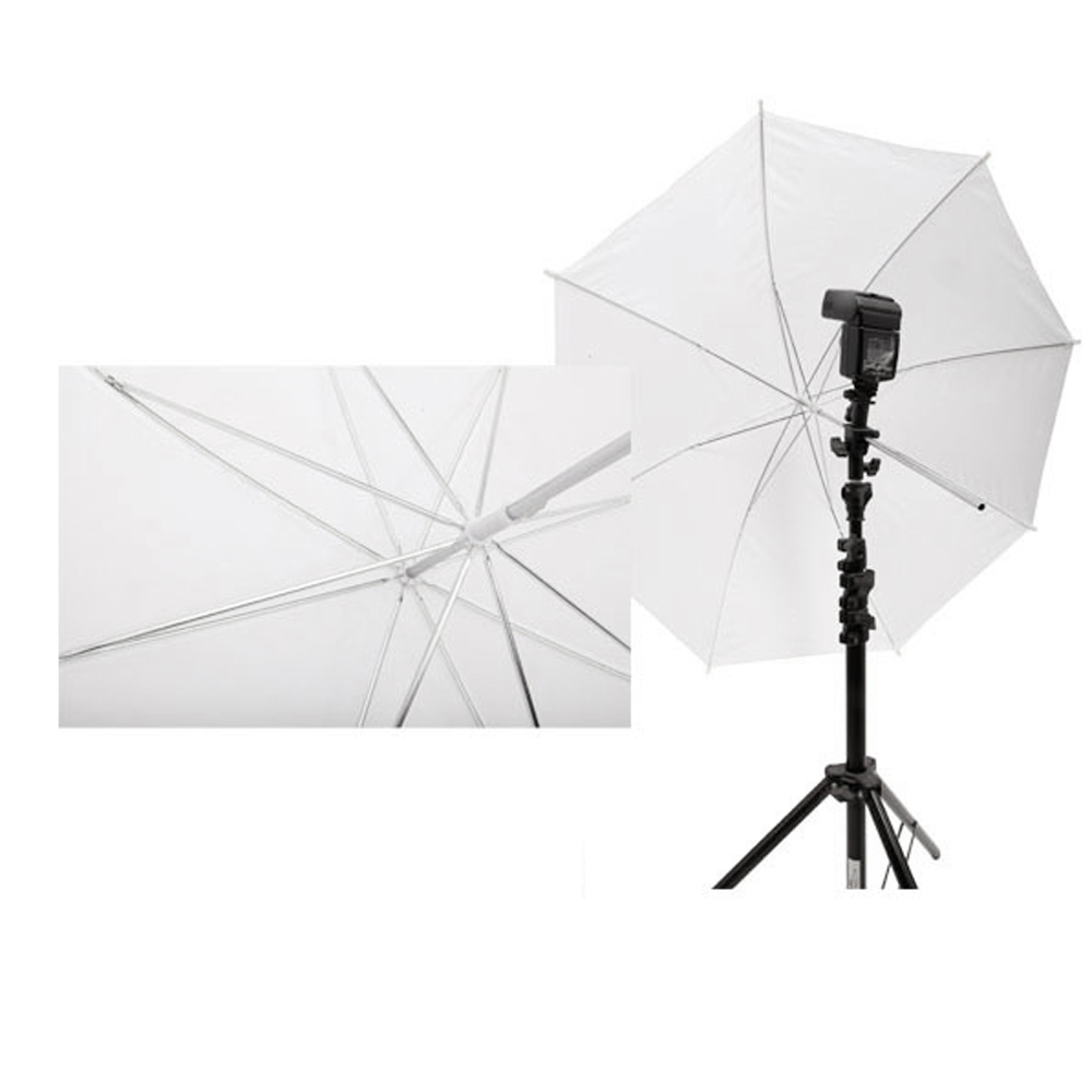 33インチ/83cmスタジオフラッシュ用半透明ホワイトソフト - Photography Umbrella Diffuser のレビューと価格